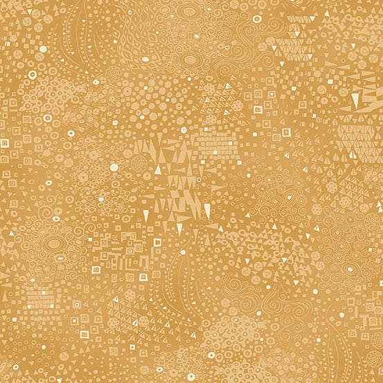 Golden Engraved by Makower UK ~ Yellow