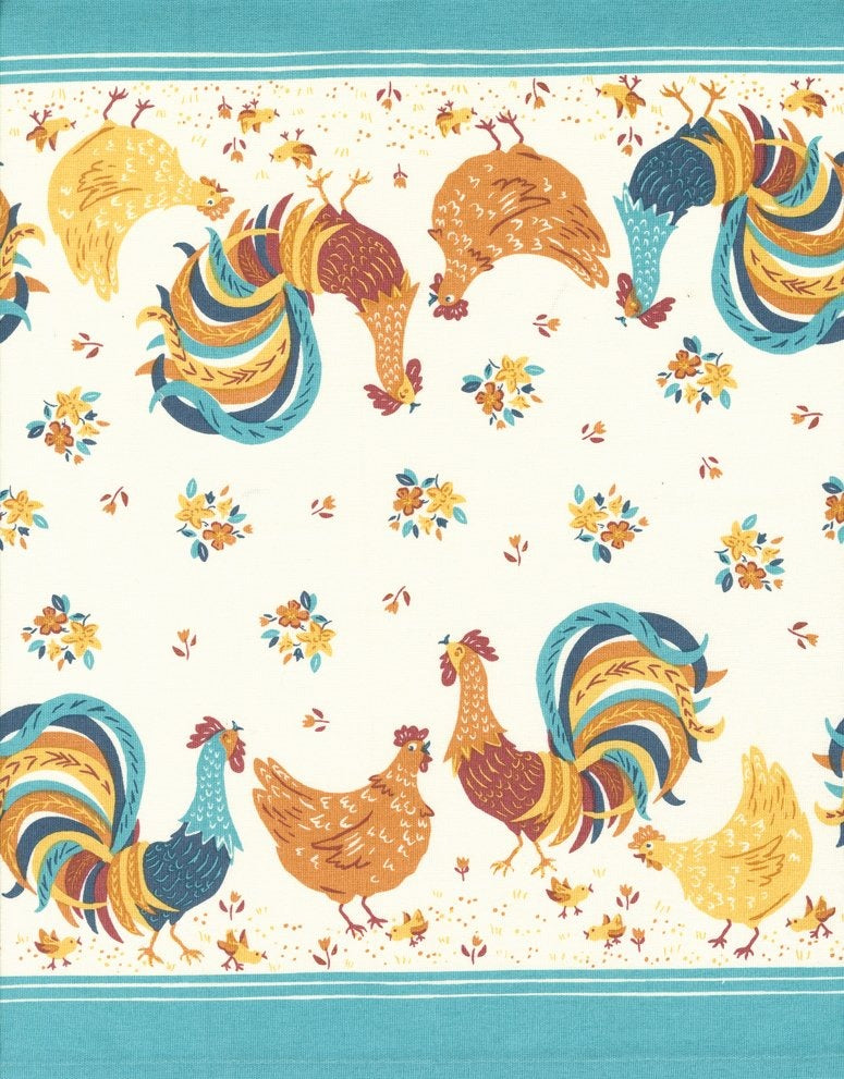 16" Classic Retro Cluck Cluck by Stacy Iest Hsu for Moda