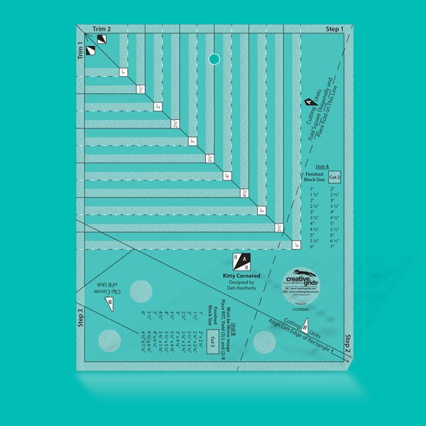 Creative Grids Kitty Cornered Ruler