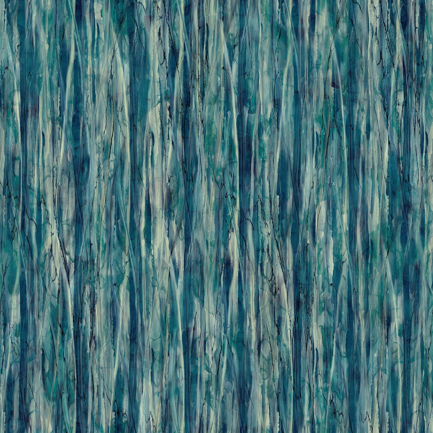 Whisper Stria by Deborah Edwards and Melanie Samra for Northcott ~ Blue Multi