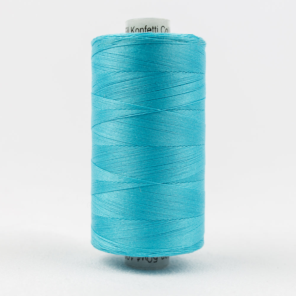 Konfetti - 50wt Egyptian Cotton ~ Medium Peacock Blue
