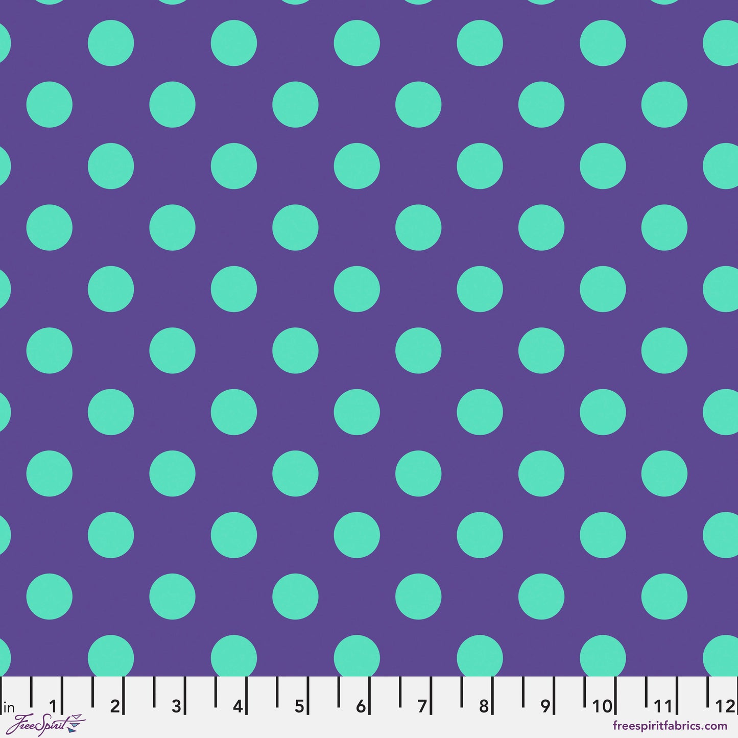 True Colors by Tula Pink for FreeSpirit ~ Pom Pom Iris