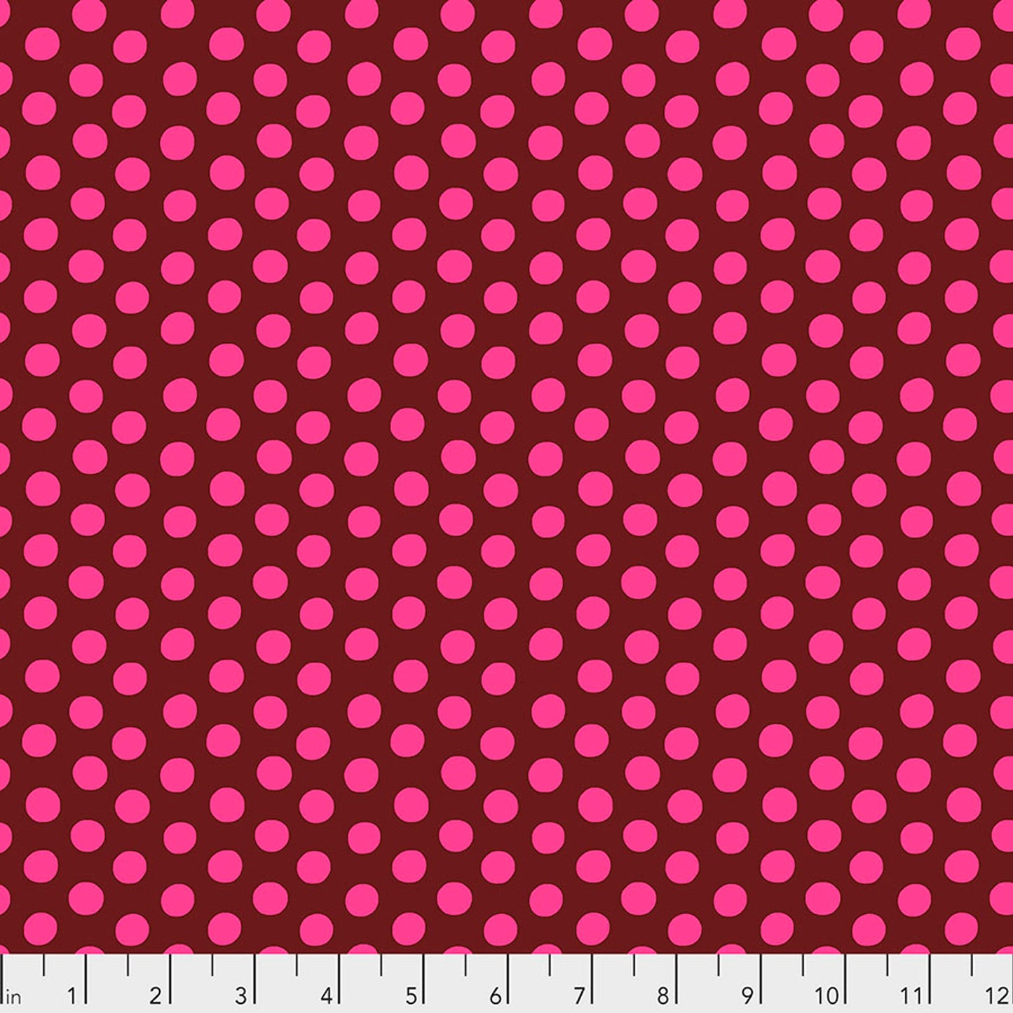 Classics Spot by Kaffe Fassett for FreeSpirit ~ Merlot