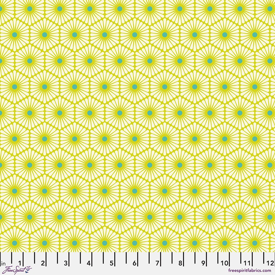 Besties by Tula Pink For Freespirit ~ Daisy Chain Clover