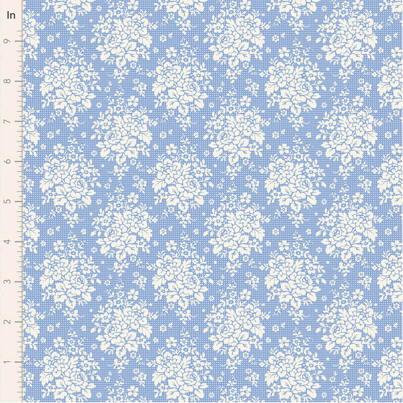 Something Blue by Tilda ~ Picknic Sky ~ (1/4 Meter)