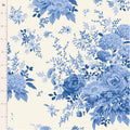 Something Blue by Tilda ~ Wildgarden Blue ~ (1/4 Meter)