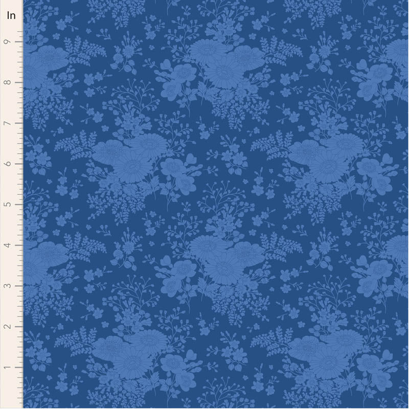 Something Blue by Tilda ~ Isolde Night ~ (1/4 Meter)