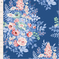 Something Blue by Tilda ~ Whimsy Flower Night ~ (1/4 Meter)