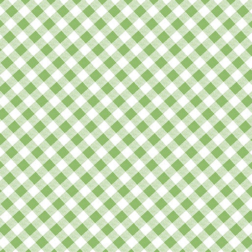 Cherry Hill by Kanvas ~ Green ~ (1/4 Meter)