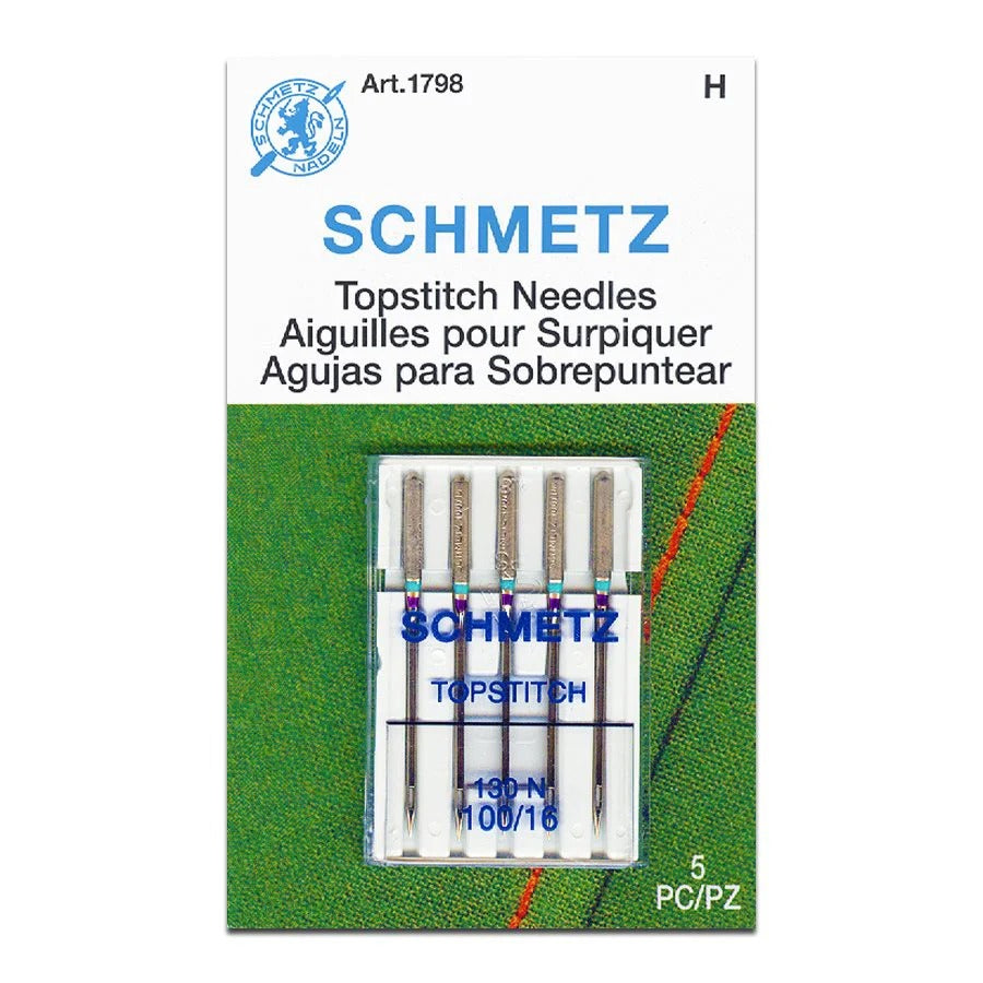 Topstitch Machine Needle by Schmetz ~ 5 Pack