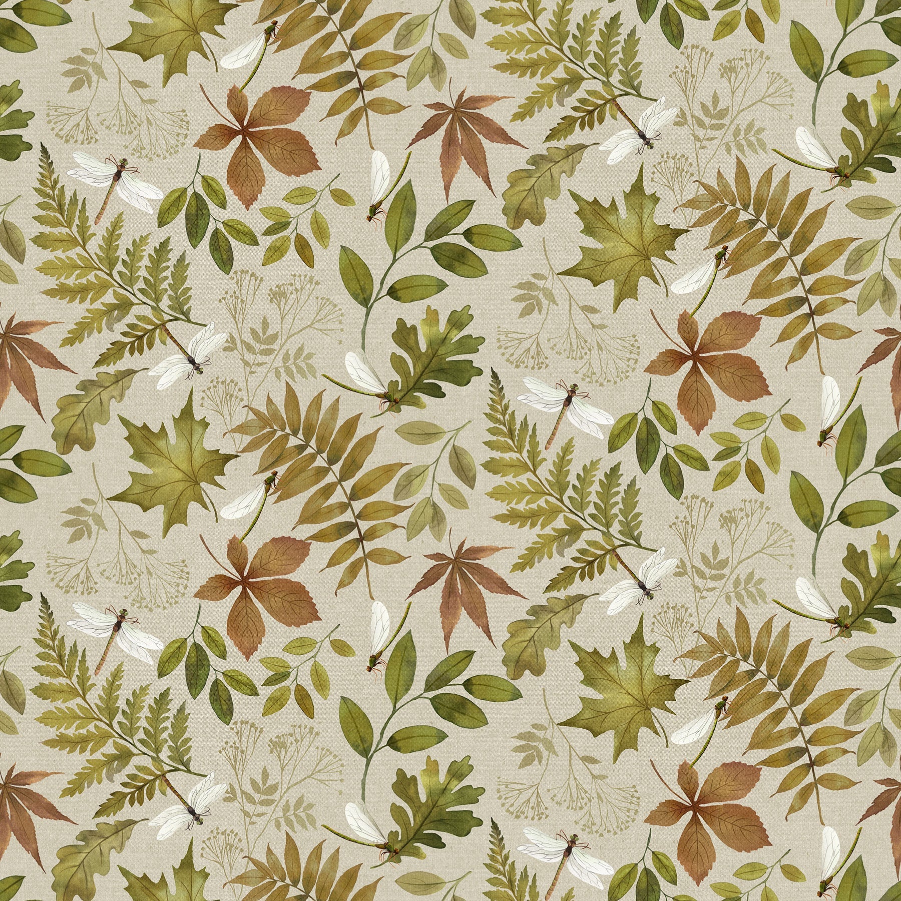 Natural Elements by Northcott ~ Taupe Multi ~ 1.75 meters