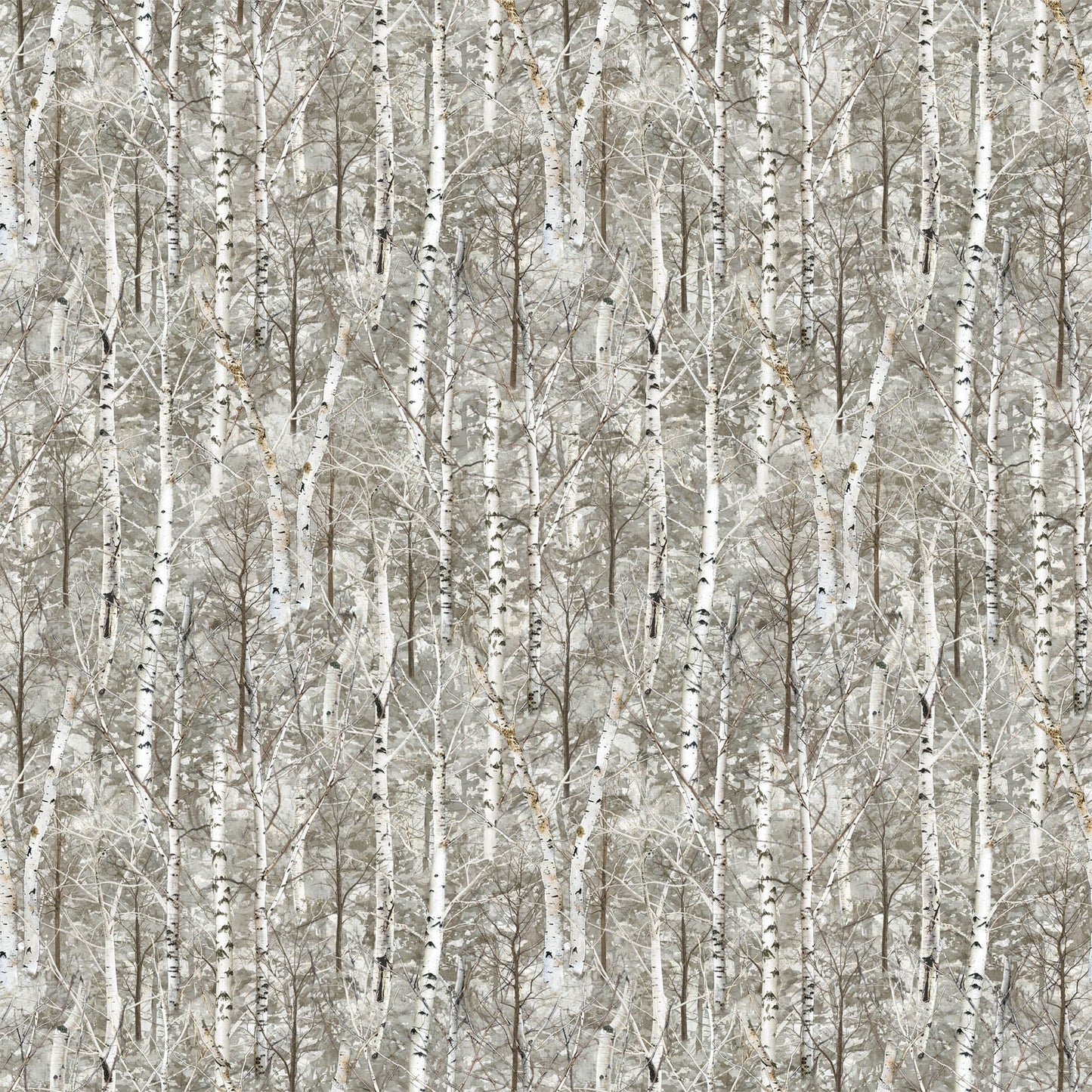 Wild at Heart by Al Agnew for Northcott~Dk Taupe