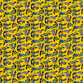 The Four Seasons by Northcott ~ Loons Yellow Multi ~ (1/4 Meter)