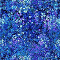 Dragon Fyre by Morris Creative Group for QT Fabrics ~ Royal ~ (1/4 Meter)
