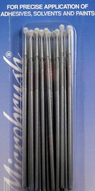 Micro Applicator Sewing Machine Cleaning Brushes by Tooltron ~ 25pc