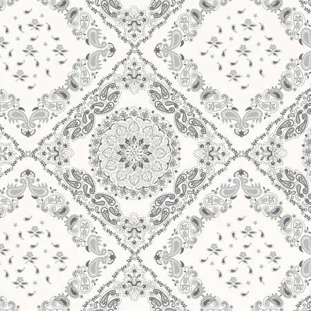 Bandana 108" Quilt Back by Windham ~ Ivory