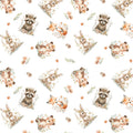 Sagebrush Babies by Ramona Murdock ~ Sagebrush Babies Toss White ~ (1/4 Meter)