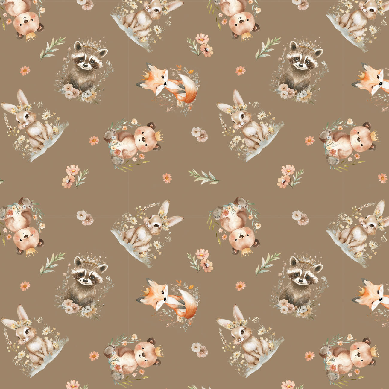 Sagebrush Babies by Ramona Murdock ~ Sagebrush Babies Toss Taupe ~ (1/4 Meter)