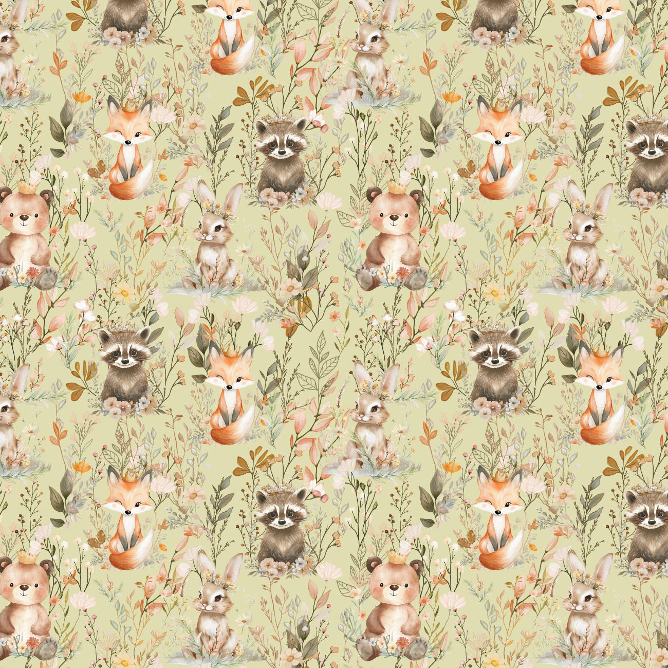 Sagebrush Babies by Ramona Murdock ~ Playing in the Fields Sage ~ (1/4 Meter)