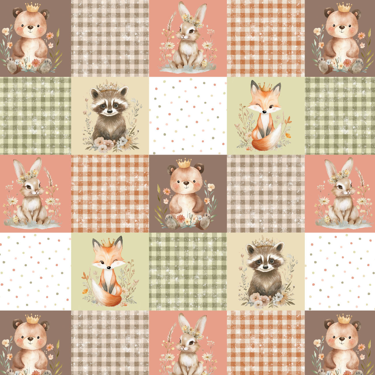 Sagebrush Babies by Ramona Murdock ~ Sagebrush Block Multi ~ (1/4 Meter)