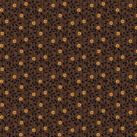 Bridgeport Striped Vines by Jo Morton for Andover ~ Brown