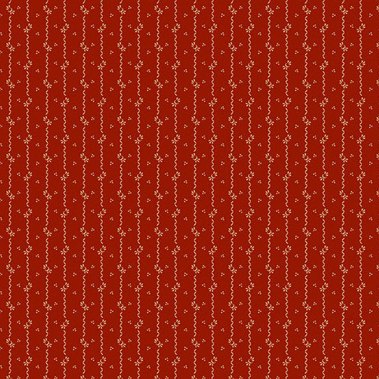 Bridgeport Deco Stitch by Jo Morton for Andover ~ Red