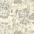 Favorite Collages by 3 Sisters for Moda ~ Charcoal ~ (1/4 Meter)