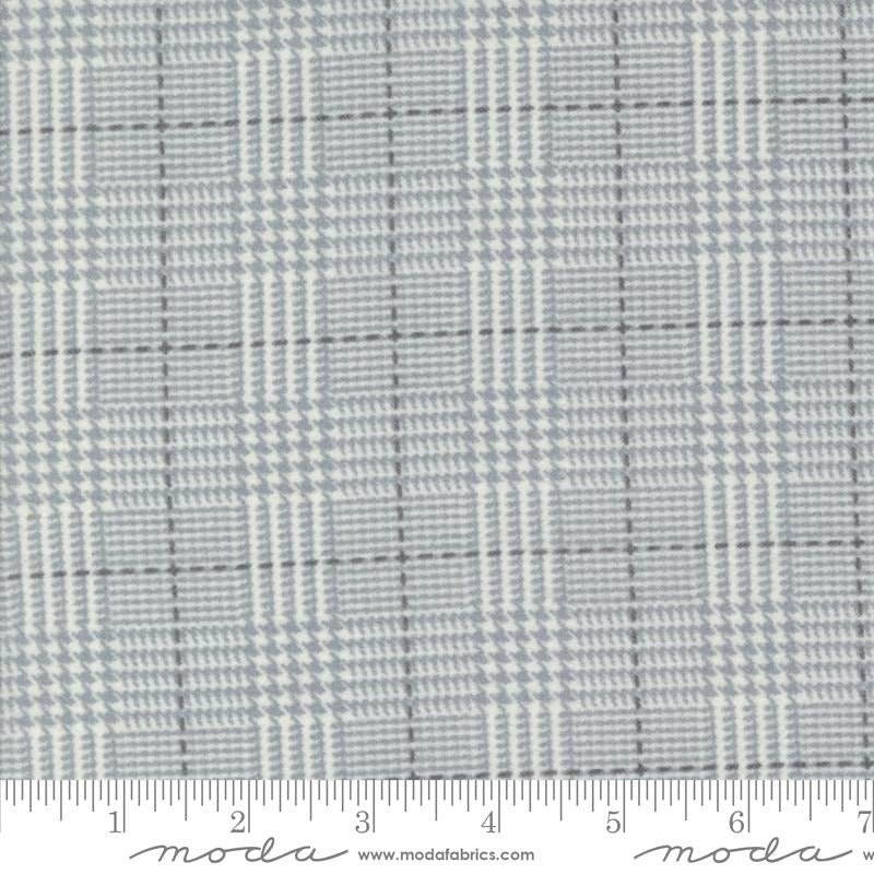Farmhouse Flannel III 108" by Primitive Gatherings ~ Grey ~ (1/4 Meter)