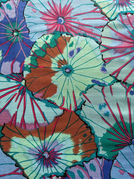 Classics Lotus Leaf by Kaffe Fassett for FreeSpirit Fabrics ~ Blue