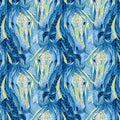 Dream Horses by Nancy Smith for Studio E ~ Navy ~ (1/4 Meter)