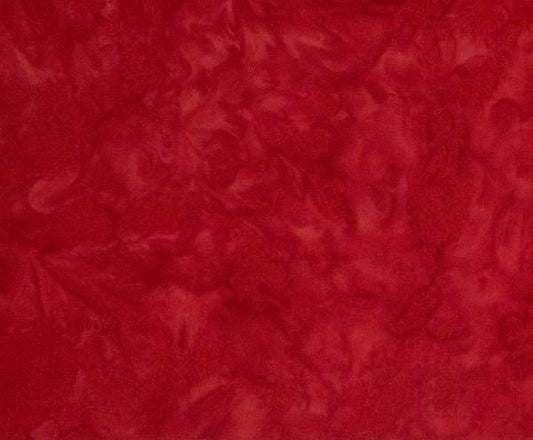 Banyan Shadows Batik by Northcott ~ Lipstick Red