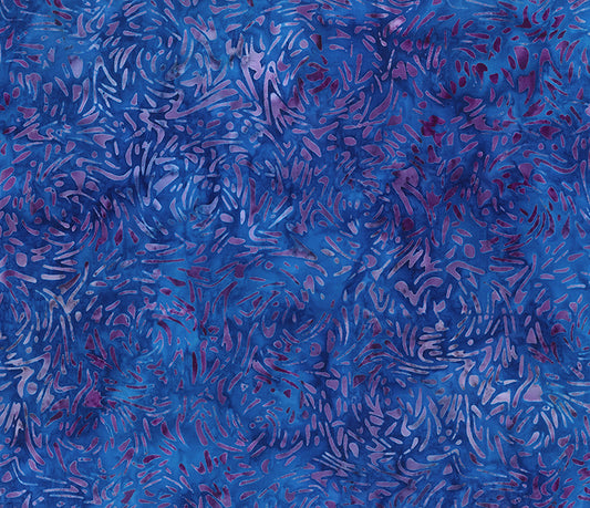 Banyan BBFs Batik by Northcott ~ Periwinkle