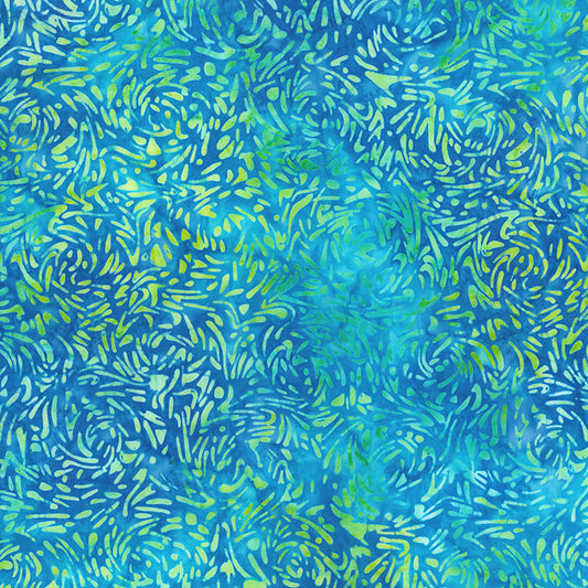 Banyan BBFs Batik by Northcott ~ Turquoise
