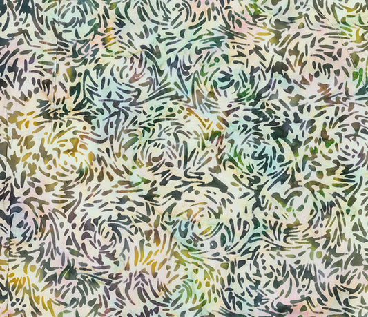 Banyan BFFs Batik by Northcott ~ Avocado