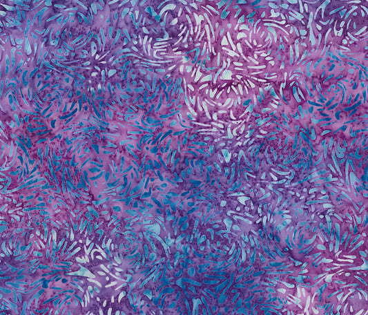 Banyan BFFs Batik by Northcott ~ Plum