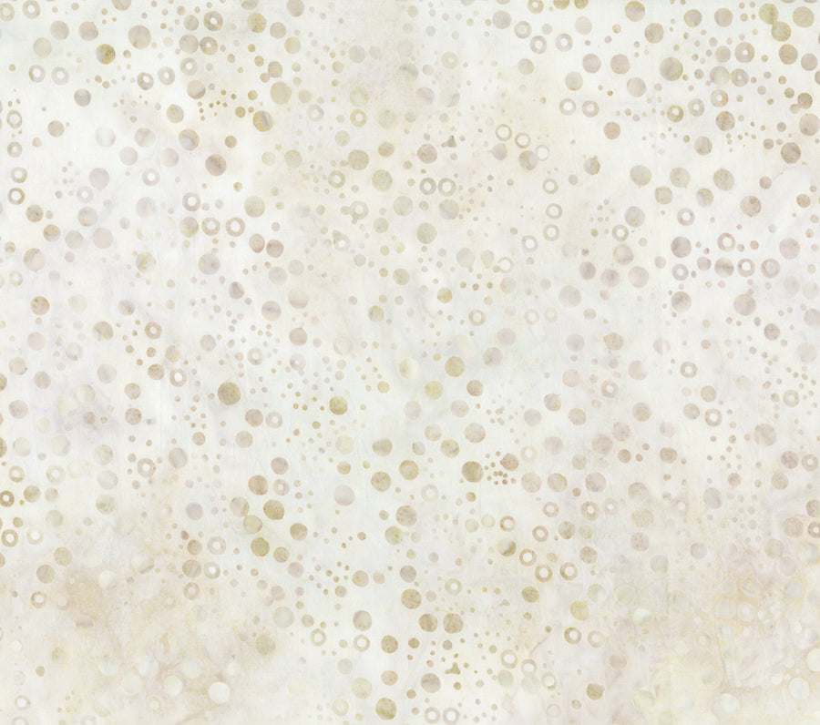 Pop Dots by Bayan Batiks for Northcott ~ Ecru
