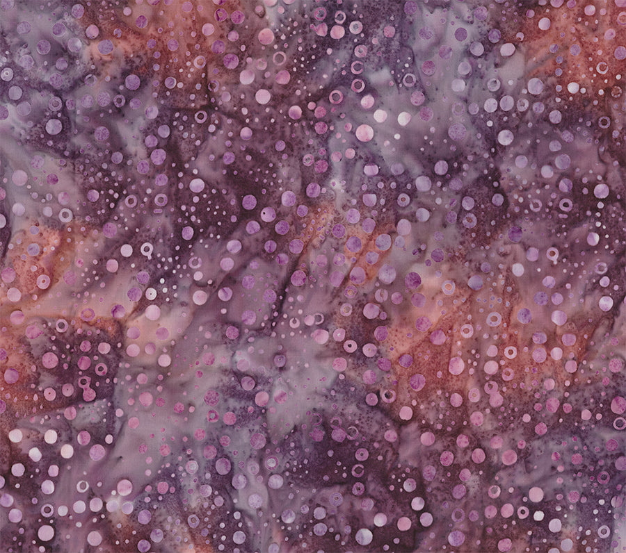 Pop Dots by Bayan Batiks for Northcott ~ Berry Preserves