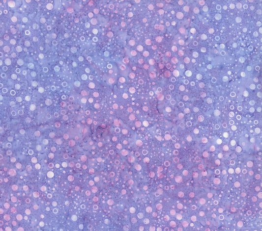 Pop Dots by Bayan Batiks for Northcott ~ Wisteria