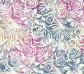 Ladybug Meadow Large Floral by Northcott ~ Raspberry Multi