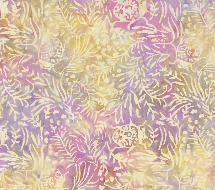 Ladybug Meadow Large Floral by Northcott ~ Lilac Multi