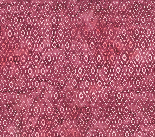 Ladybug Meadow Diamonds Dot by Northcott ~Red Wine