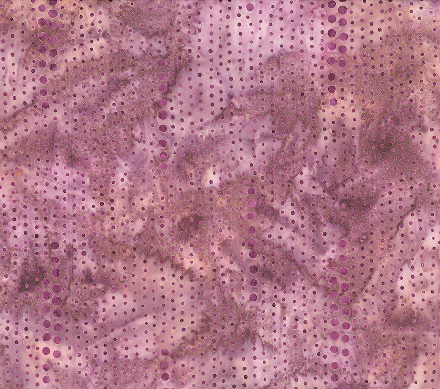 Ladybug Meadow Line Dot by Northcott ~ Plum