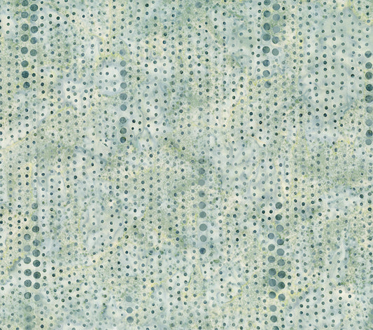 Ladybug Meadow Line Dot by Northcott ~ Dusty Sage