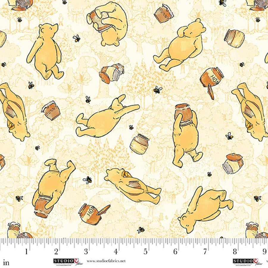 Classic Winnie by W.A. Dodge for Studio E ~ Yellow