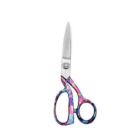 9-1/2in Fabric Scissors by Fanmore ~ Floral Handle