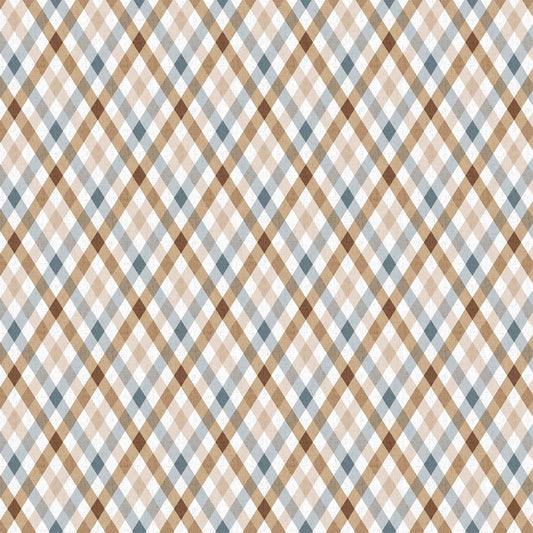 Calm Waters Geo by Bernadett Urbanovics for Figo ~ Brown