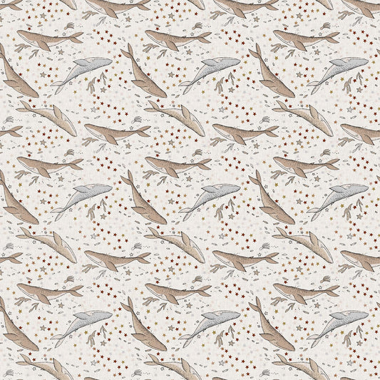 Calm Waters Fish by Bernadett Urbanovics for Figo ~ Ivory