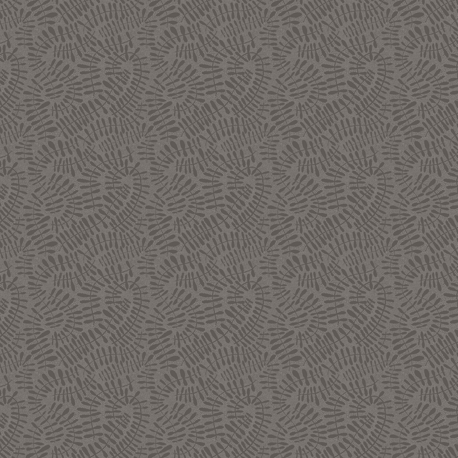 Tranquility Leaves by Nicole Ruiz for Figo ~ Taupe ~ (1/4 Meter)