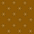 Quiet Grace, Diamond Clusters by Kim Diehl for Henry Glass & Co ~ Brown