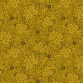 Quiet Grace, Scatter Garden by Kim Diehl for Henry Glass & Co ~ Gold